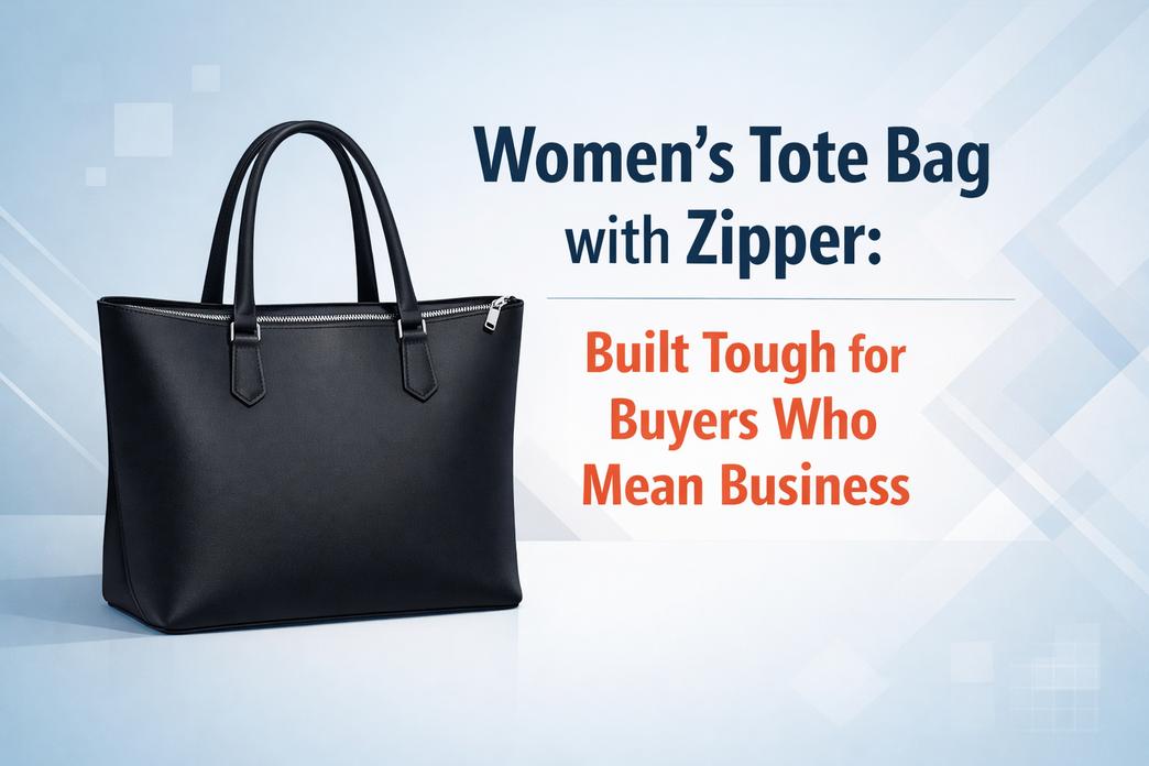 Ultimate Guide to Women’s Tote Bag With Zipper for Wholesale Buyers