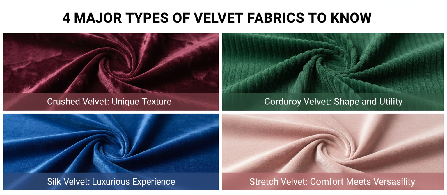 what is velvet made of