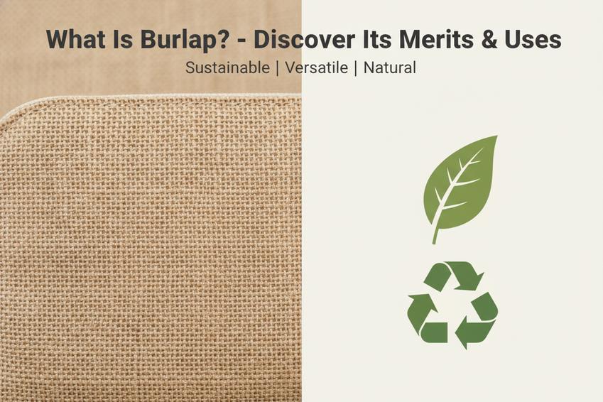 What Is Burlap? – Discover Its Merits & Uses