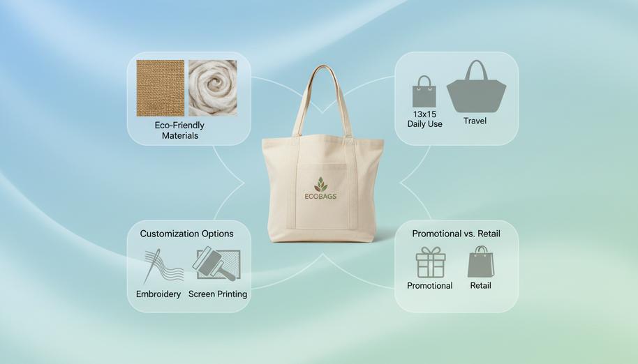 Custom Tote Bags Bulk