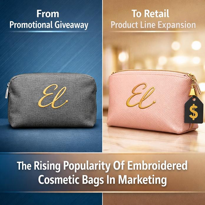Why An Embroidered Cosmetic Bag Is The Ultimate Promotional Gift 1