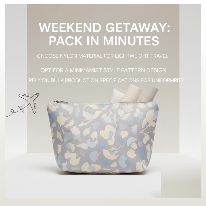 Why Every Traveler Needs A Spacious Floral Cosmetic Bag This Season 5