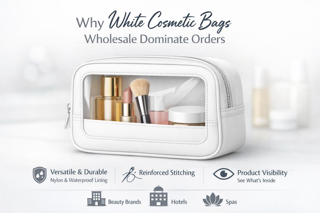 Why White Cosmetic Bags Top Wholesale Sales Lists 1
