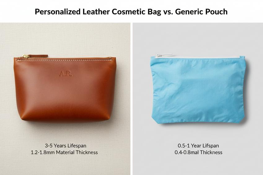 Why You Need A Personalized Leather Cosmetic Bag 2